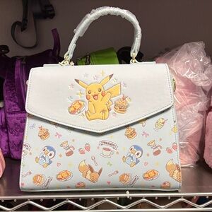 Loungefly White Pikachu Satchel